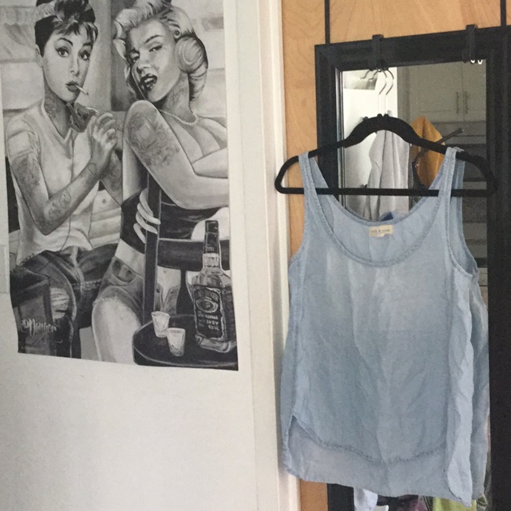 Denim Tank Top